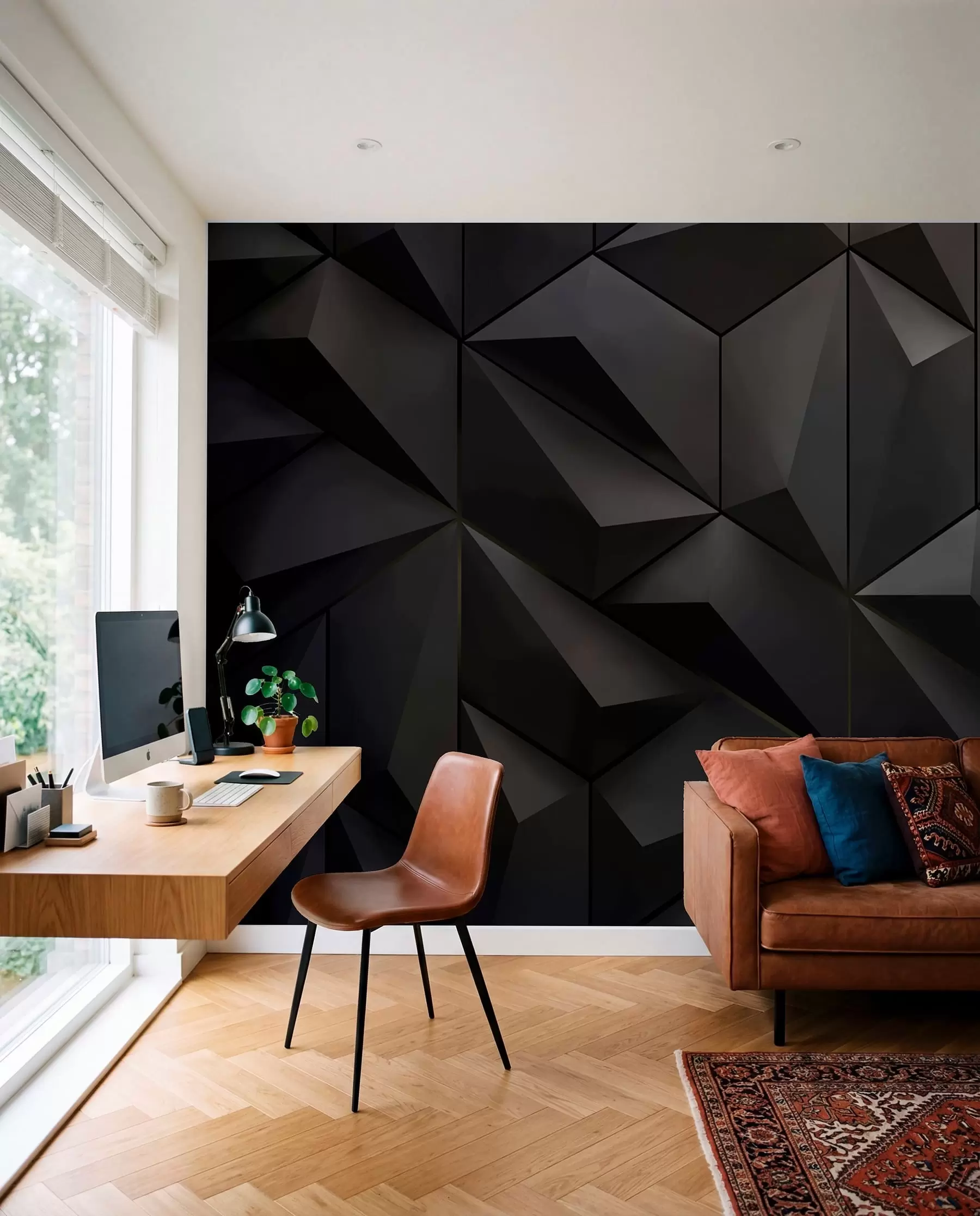 peintures murales Panneaux triangulaires u79936