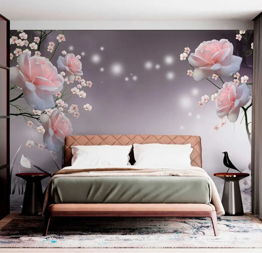 Wall Mural Photo Wallpaper Flower, plant and photograph u01045
