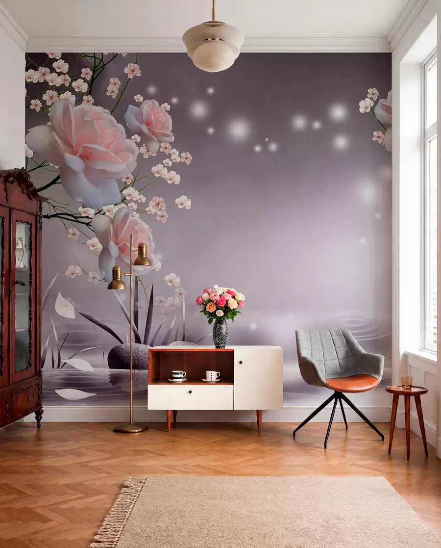 Wall Mural Photo Wallpaper Flower, plant and photograph u01045