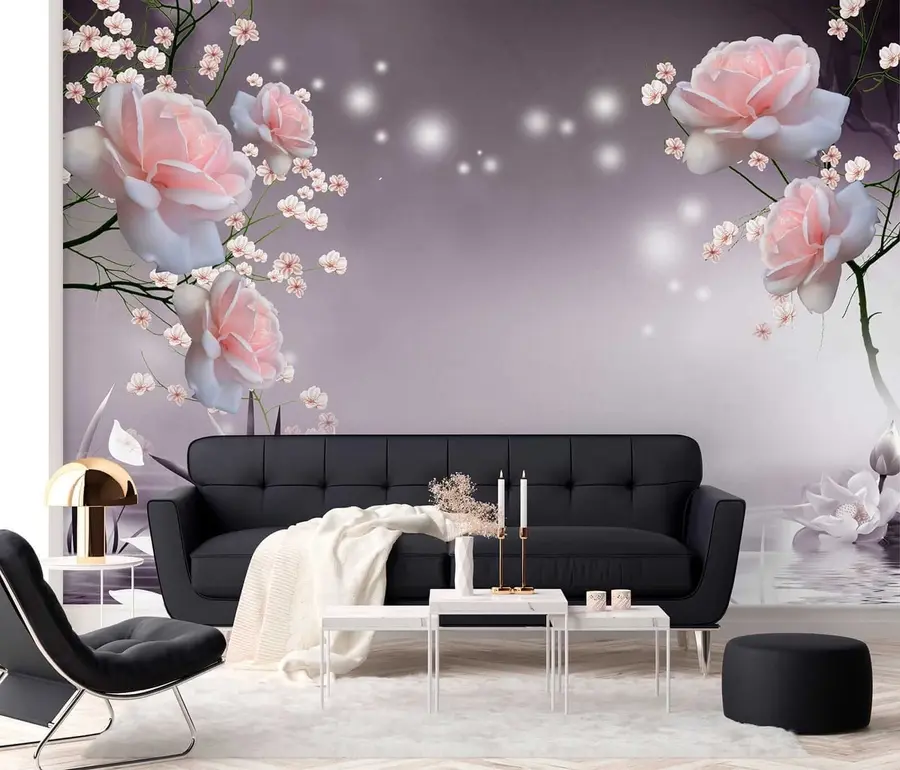 murales Flor, planta y fotografía u01045