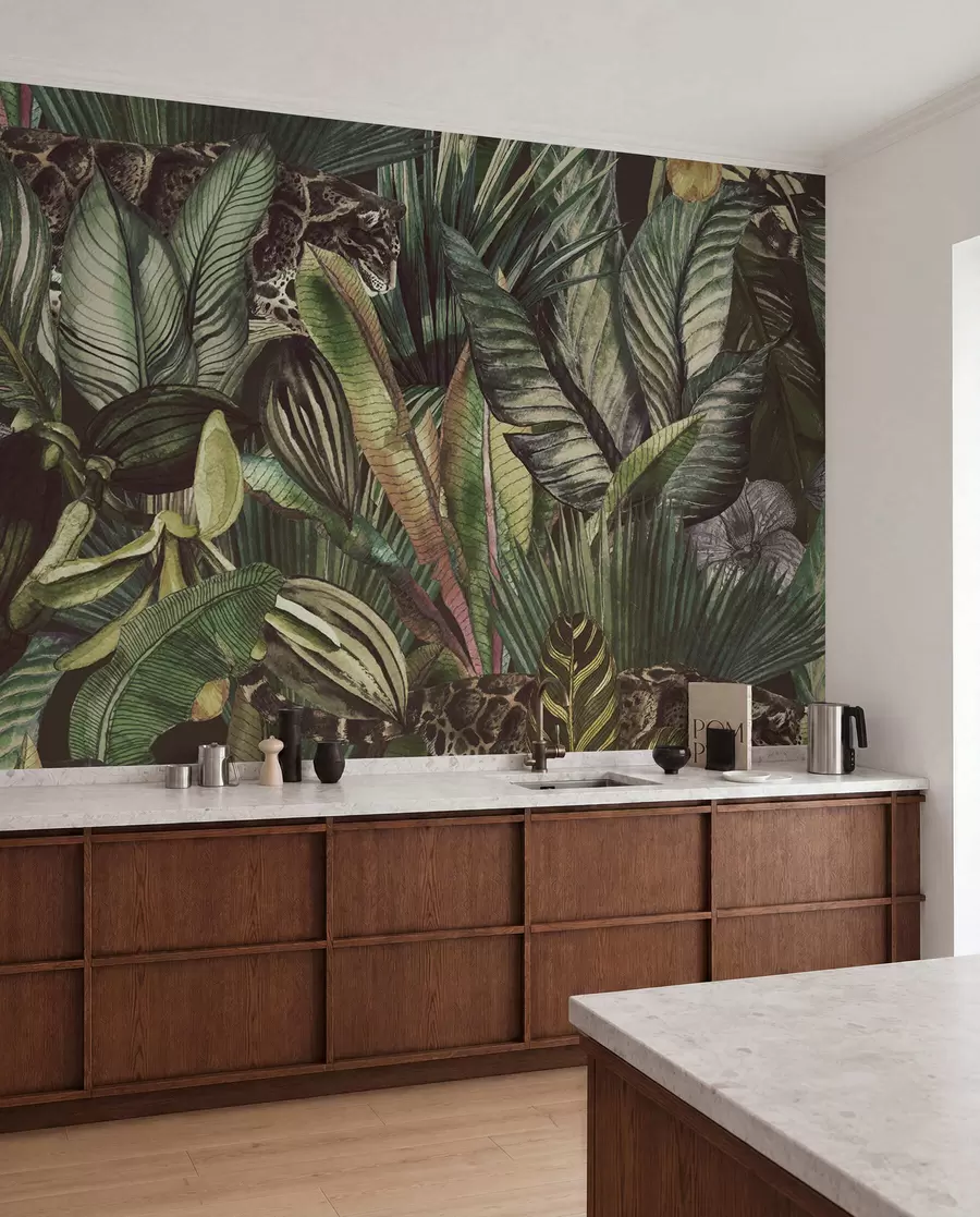peintures murales Jungle mystérieuse u51884