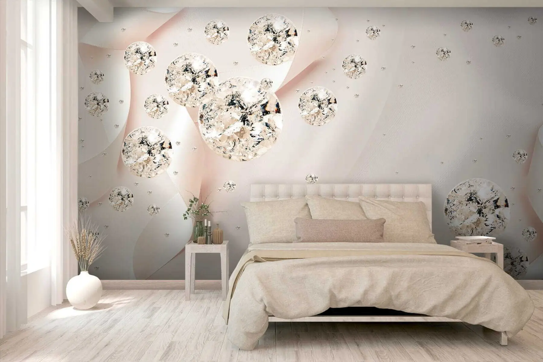 Wall Mural Photo Wallpaper White, sleeve u02183
