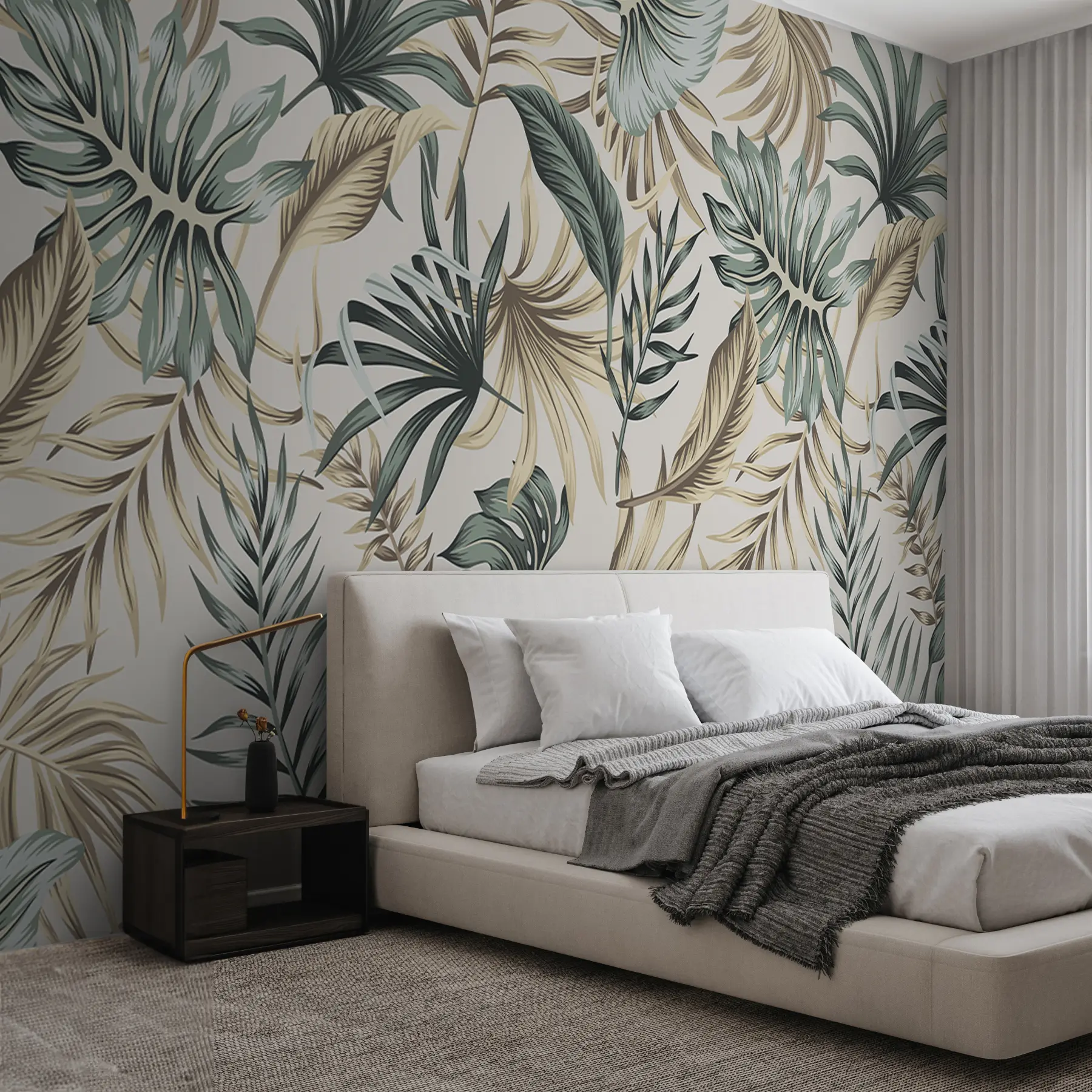 wall murals Colorful leaves u51888