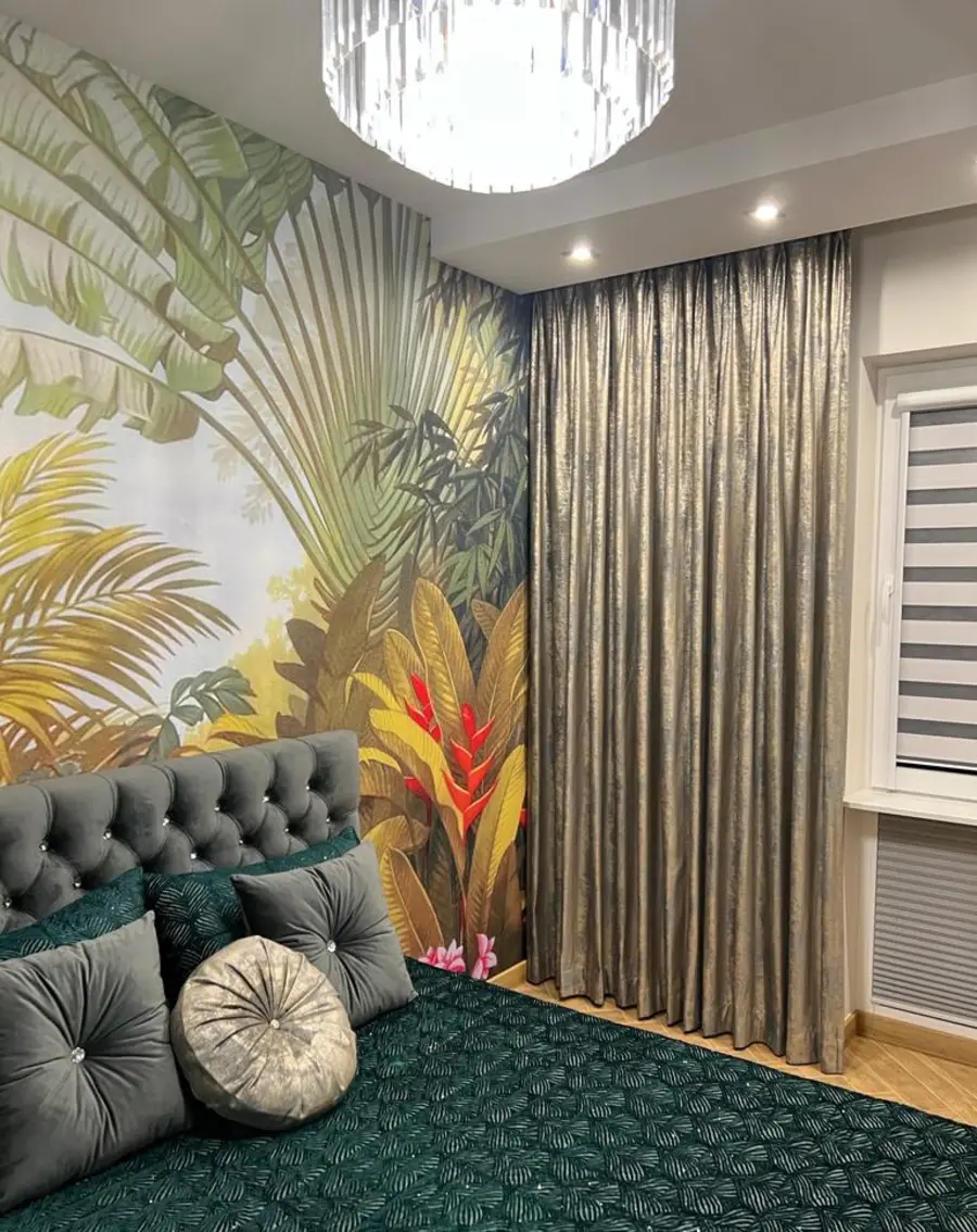 murales Selva tropical brillante u02708