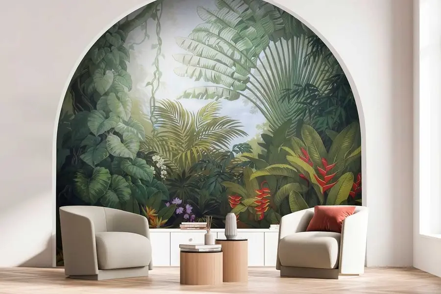 Wall Mural Photo Wallpaper Bright tropical forest u02708