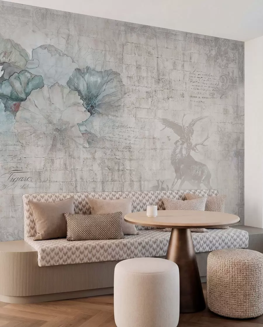 wall murals Flower, art and petal u04724