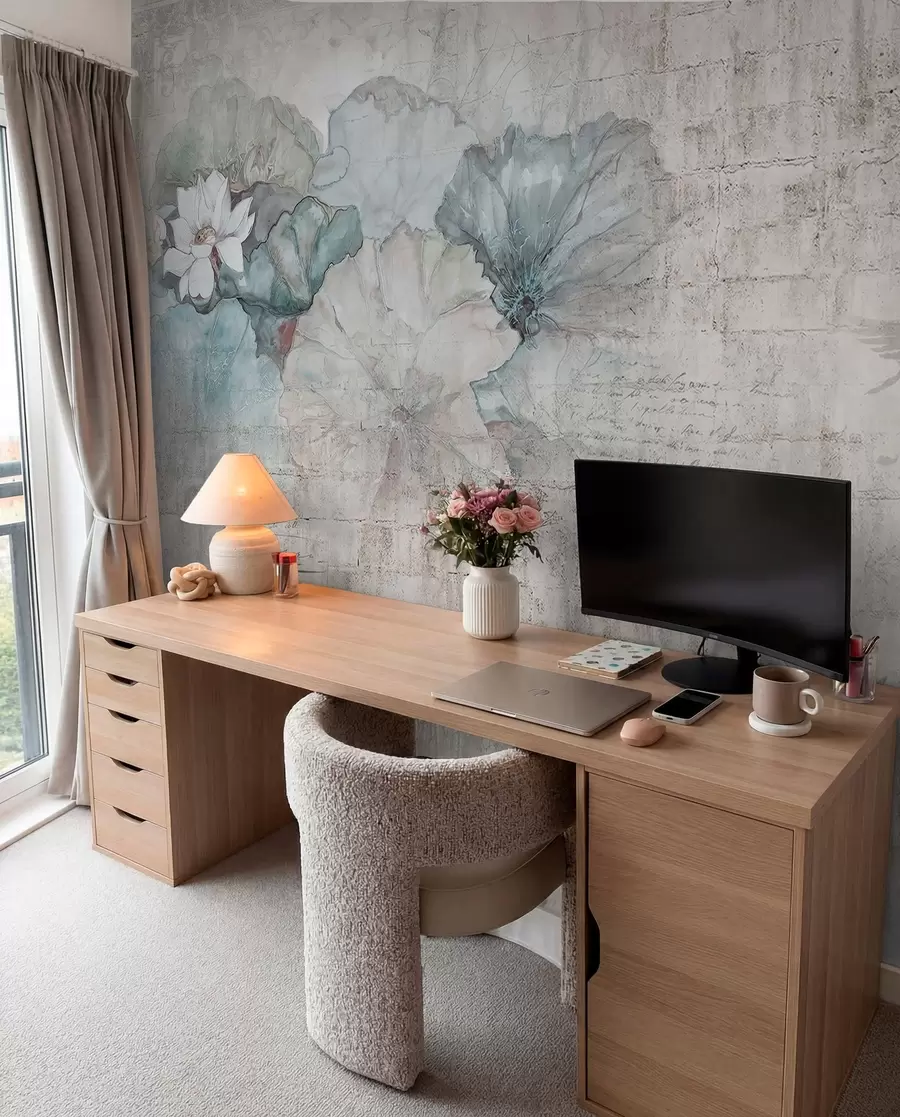 wall murals Flower, art and petal u04724