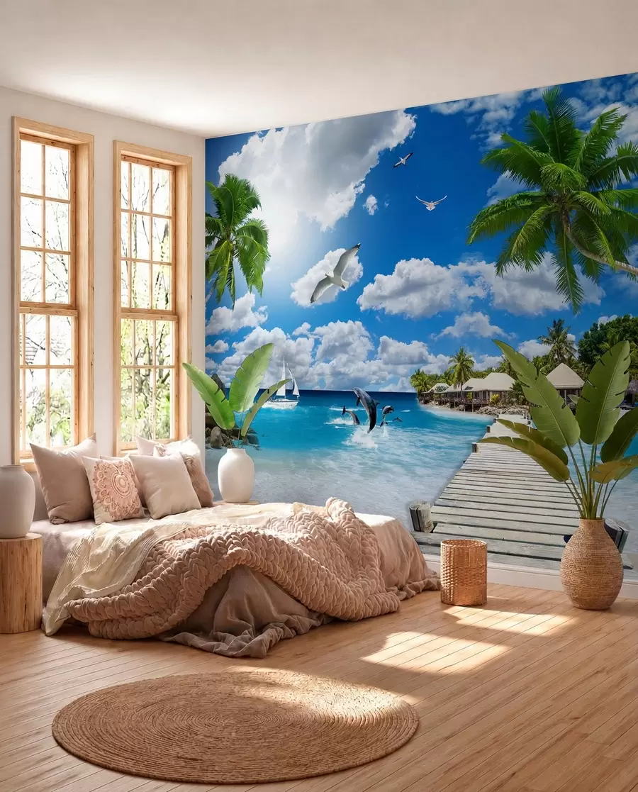 wall murals Paradise Island u06969