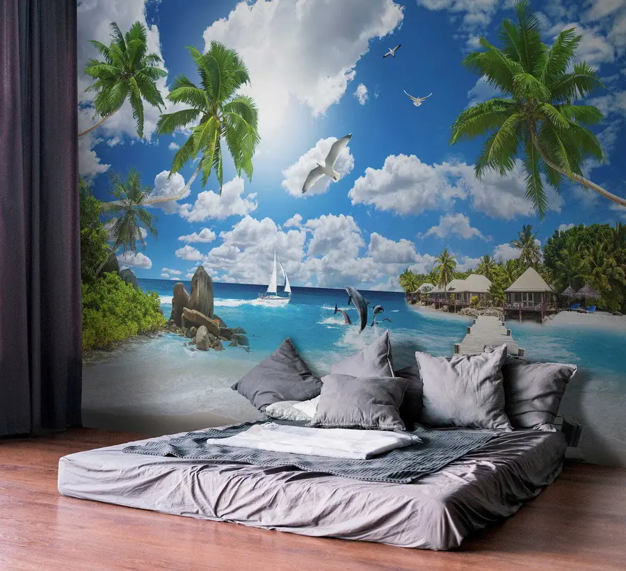 Wall Mural Photo Wallpaper Paradise Island u06969
