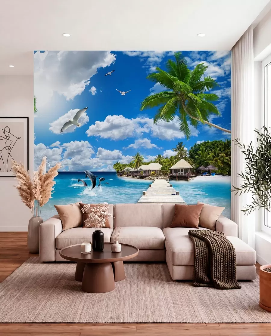 wall murals Paradise Island u06969
