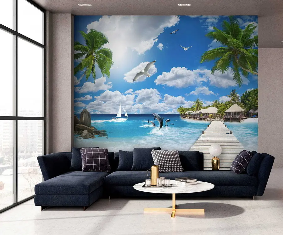 Wall Mural Photo Wallpaper Paradise Island u06969
