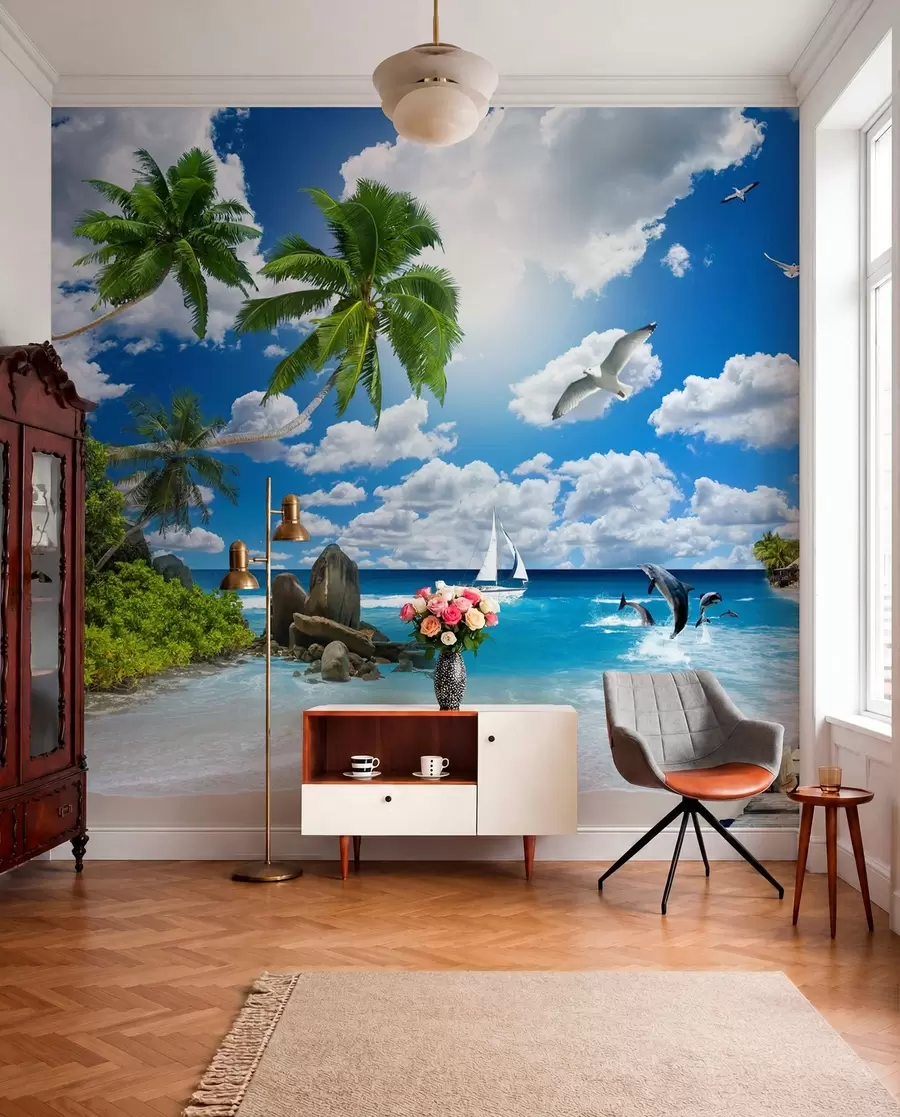 wall murals Paradise Island u06969