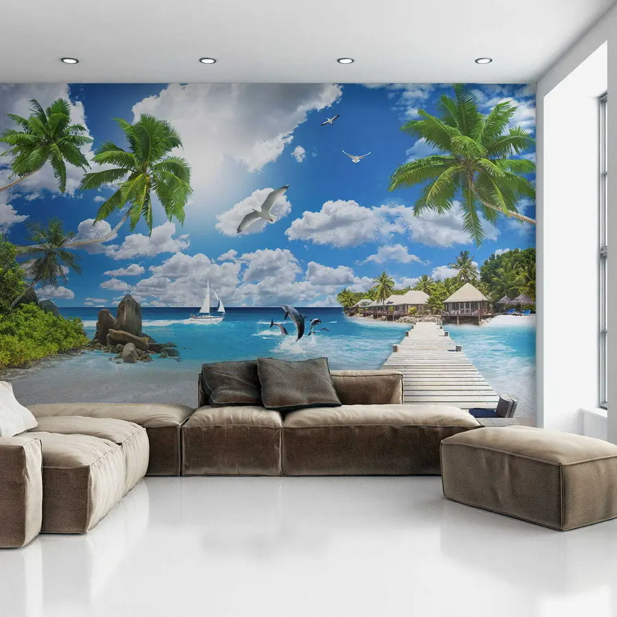 Wall Mural Photo Wallpaper Paradise Island u06969