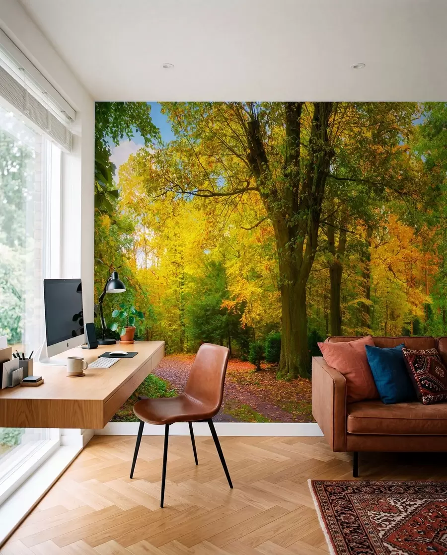peintures murales Début de l'automne u08547