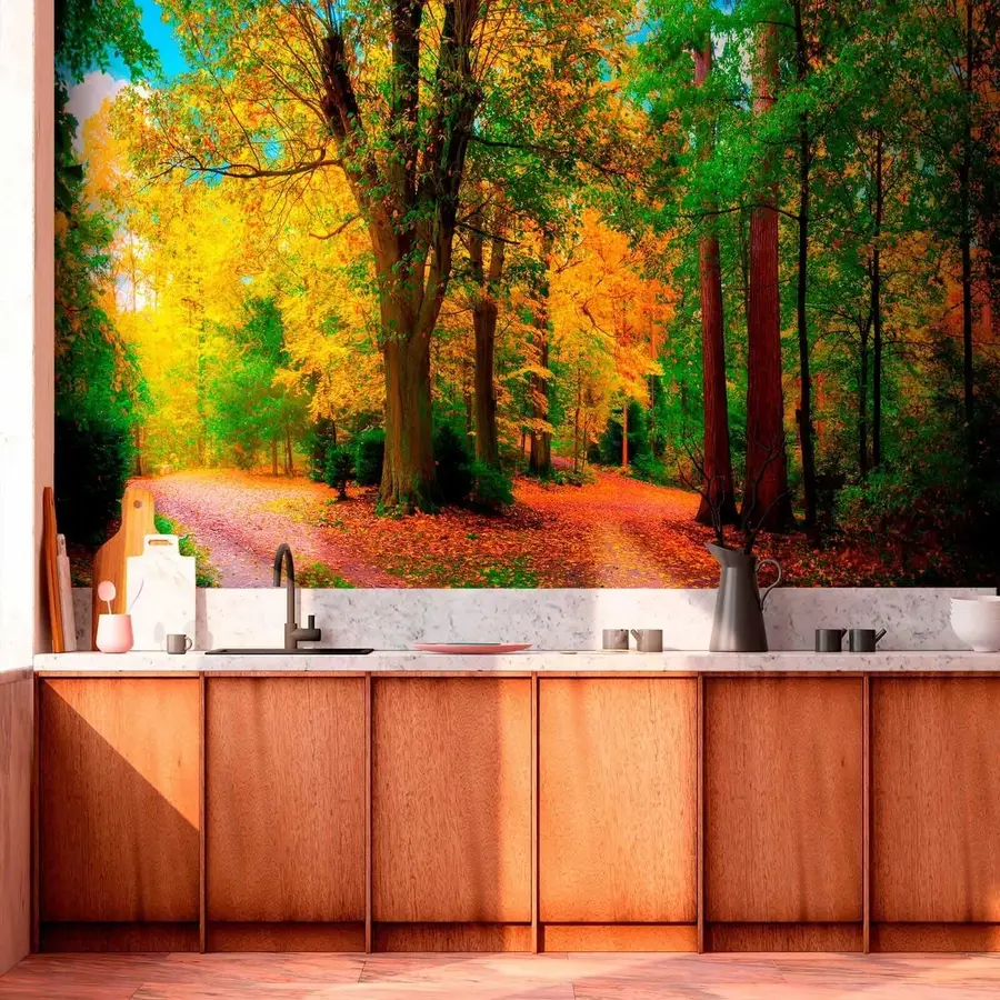 Wall Mural Photo Wallpaper Beginning of autumn u08547