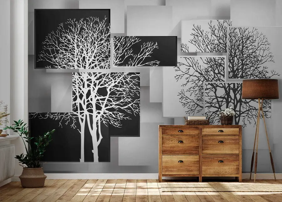 Wall Mural Photo Wallpaper Yin Yan tree u09369