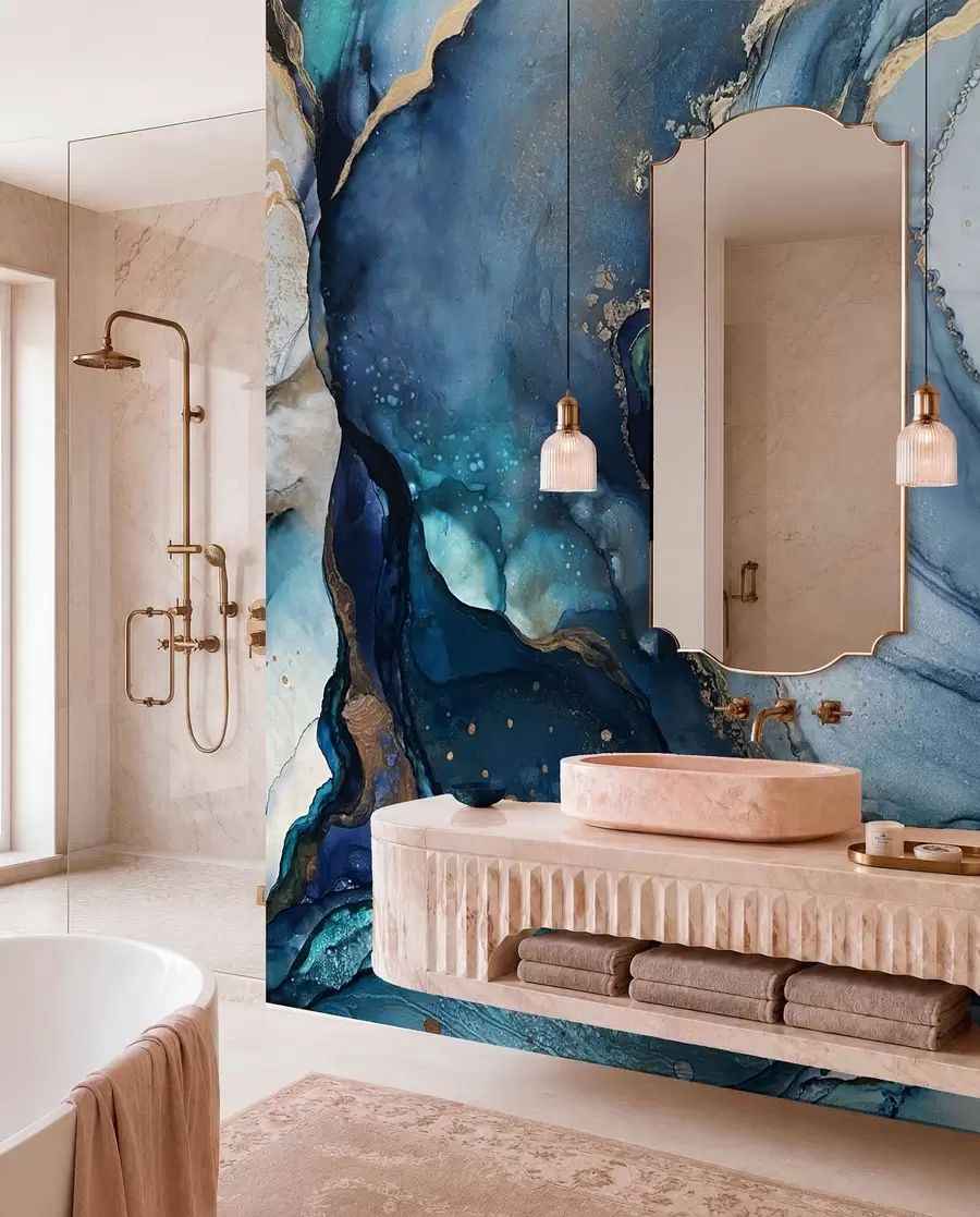 wall murals Sea marble u10197
