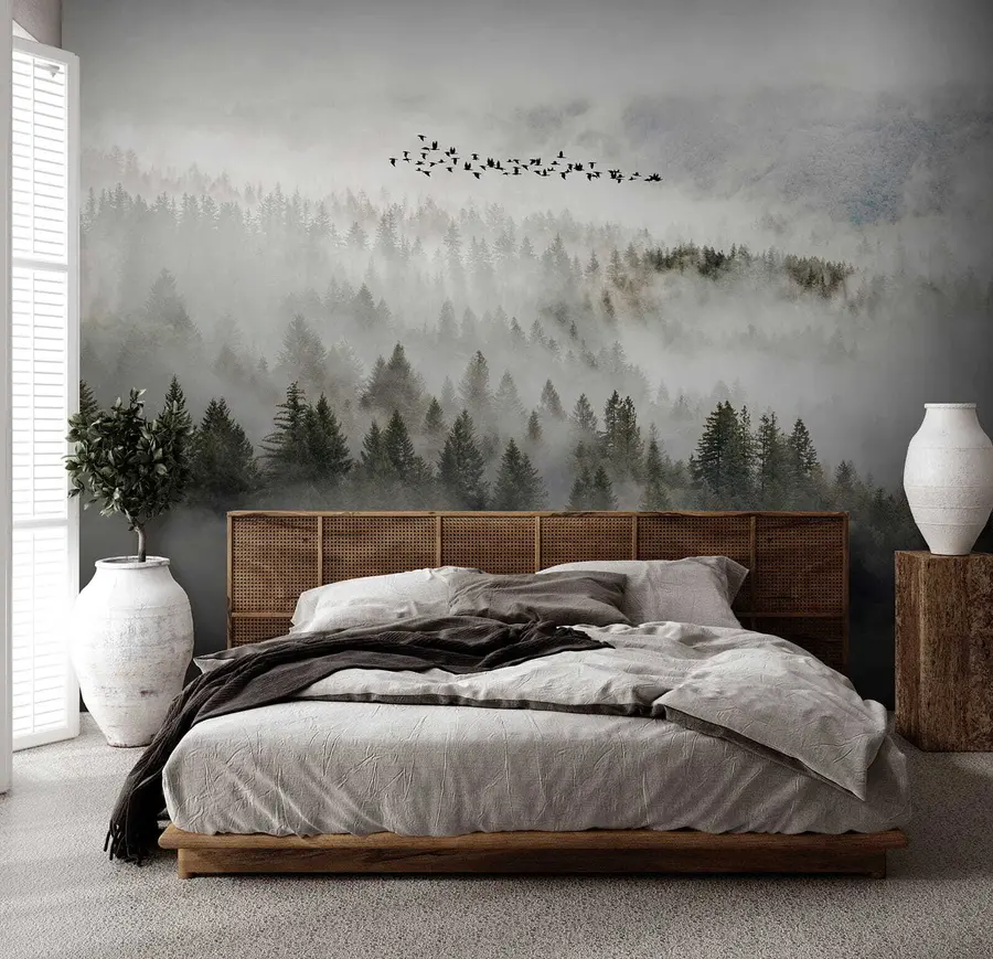 Wall Mural Photo Wallpaper Cloud, sky and mountain u13823