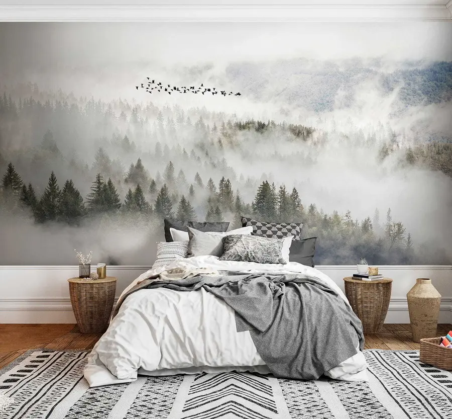 murales Nube, cielo y montaña u13823