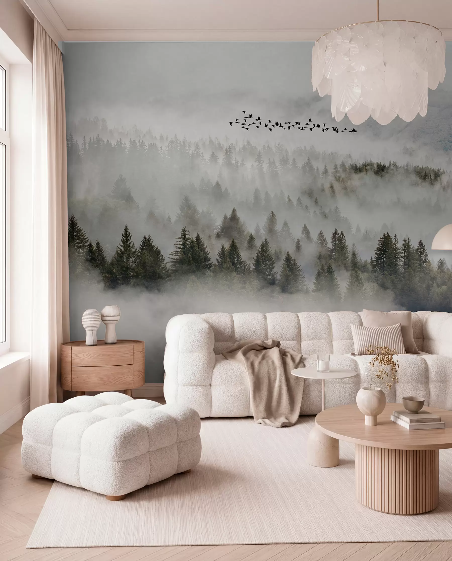 murales Nube, cielo y montaña u13823