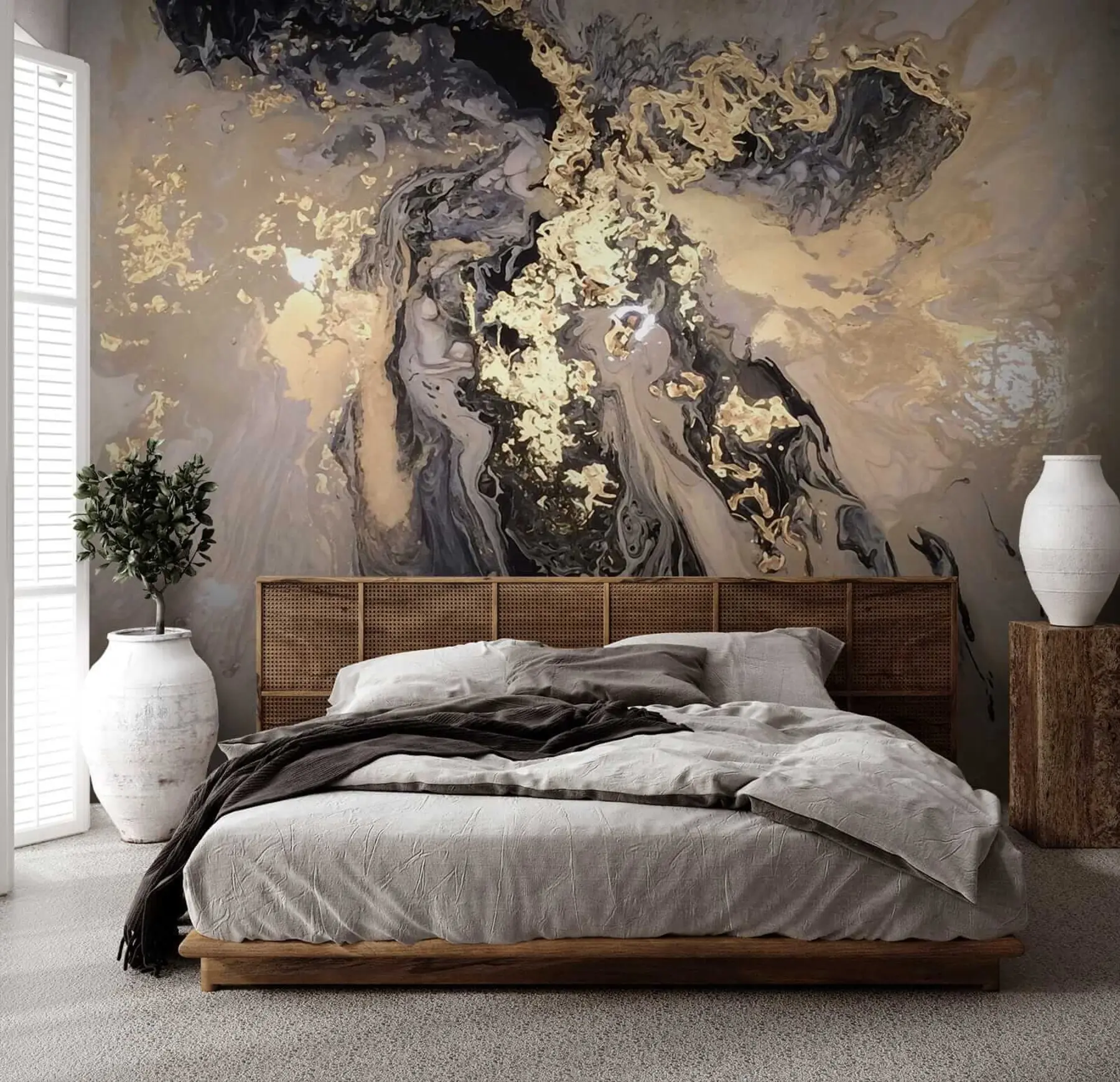 murales Arte abstracto, líquido, fluido u16941