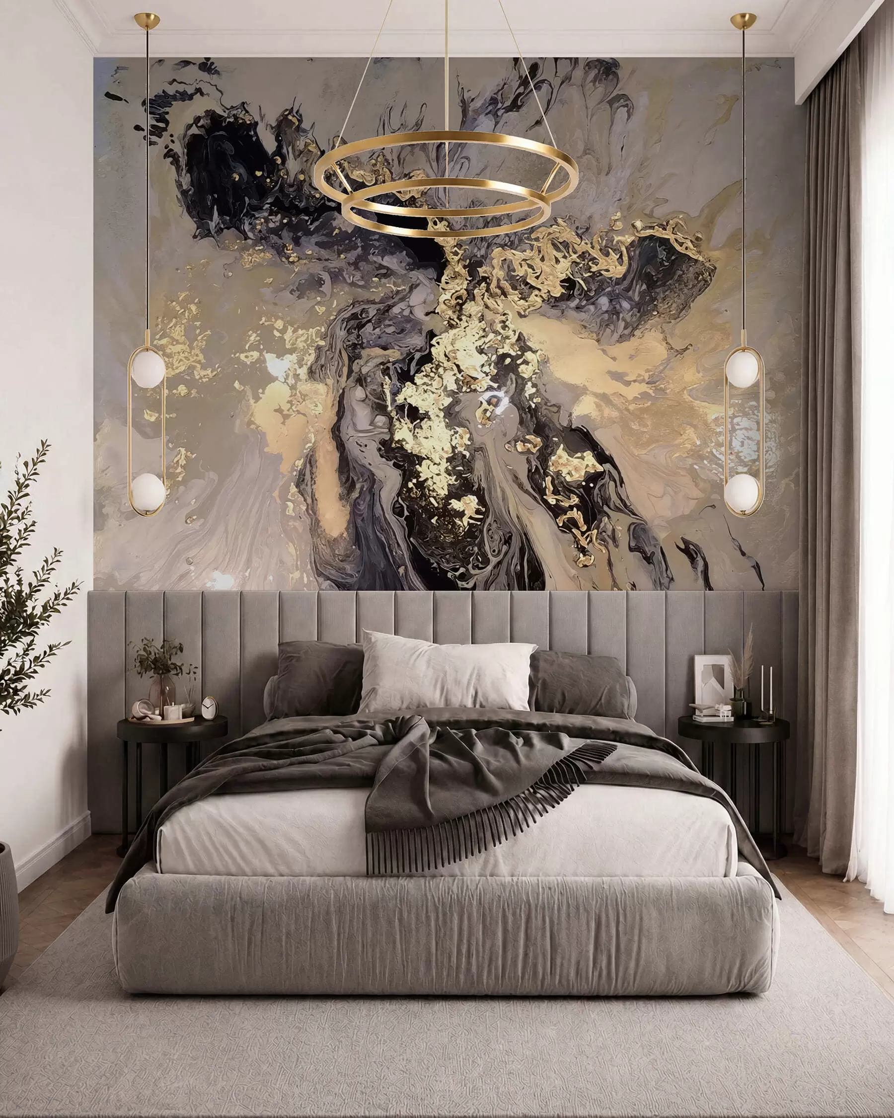 peintures murales Art abstrait, liquide, fluide u16941