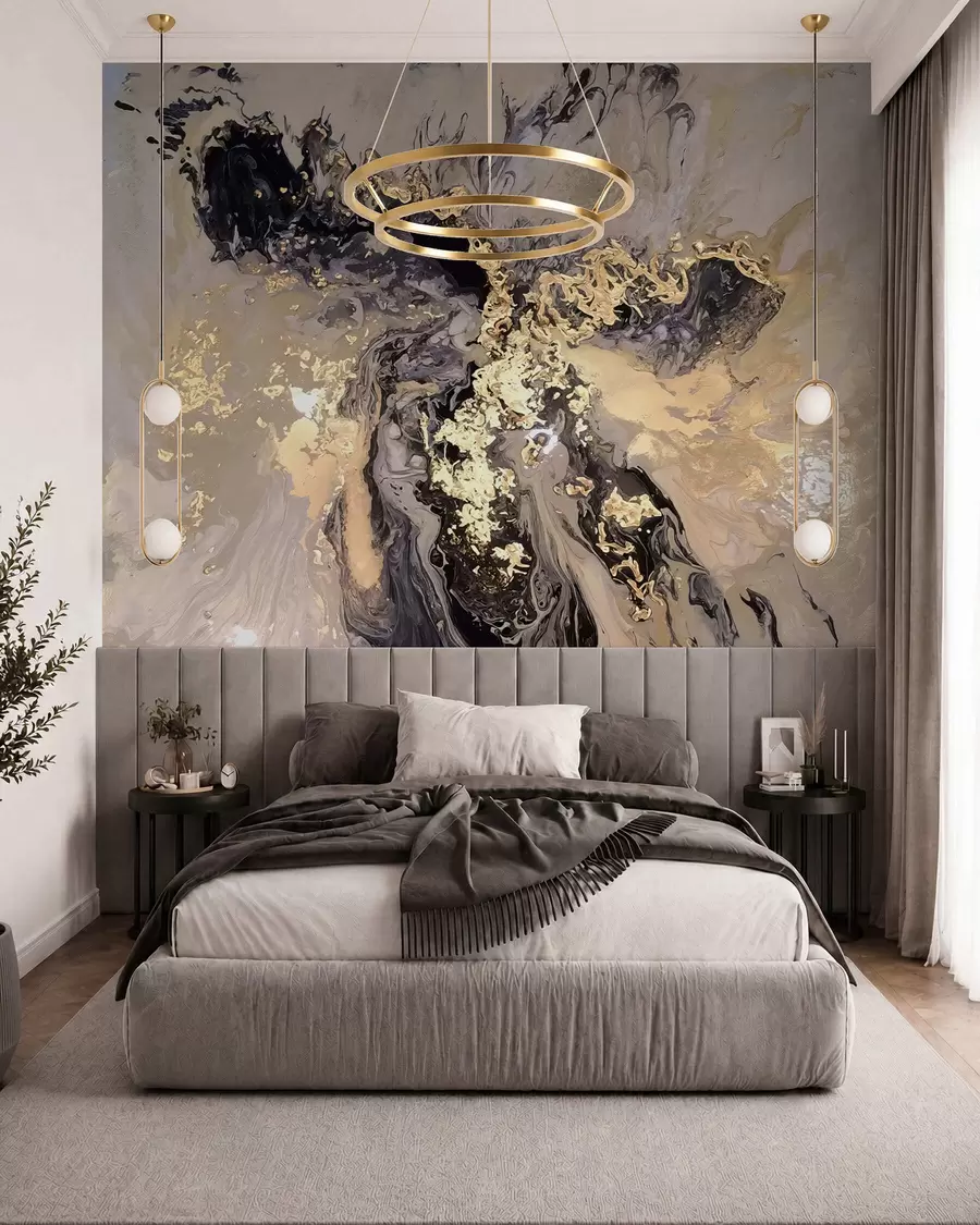 peintures murales Art abstrait, liquide, fluide u16941