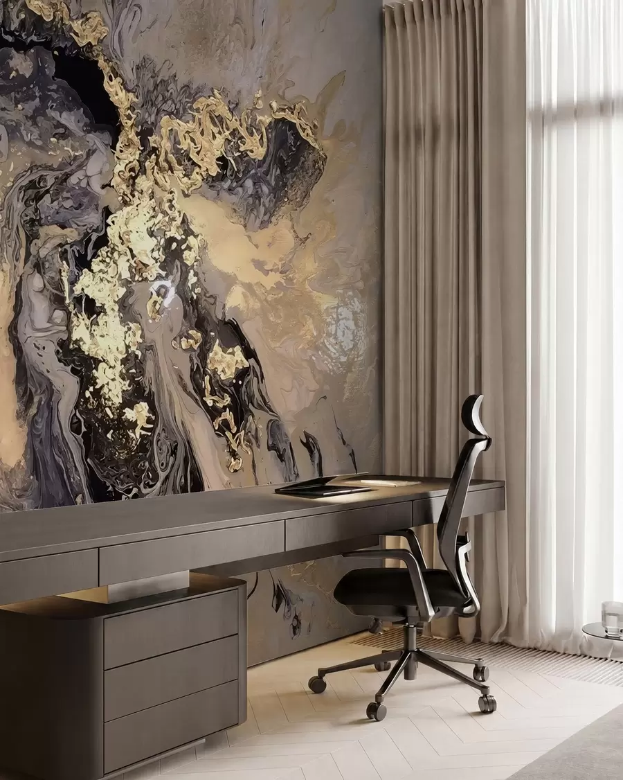 Wall Mural Photo Wallpaper Abstract art, liquid, fluid u16941