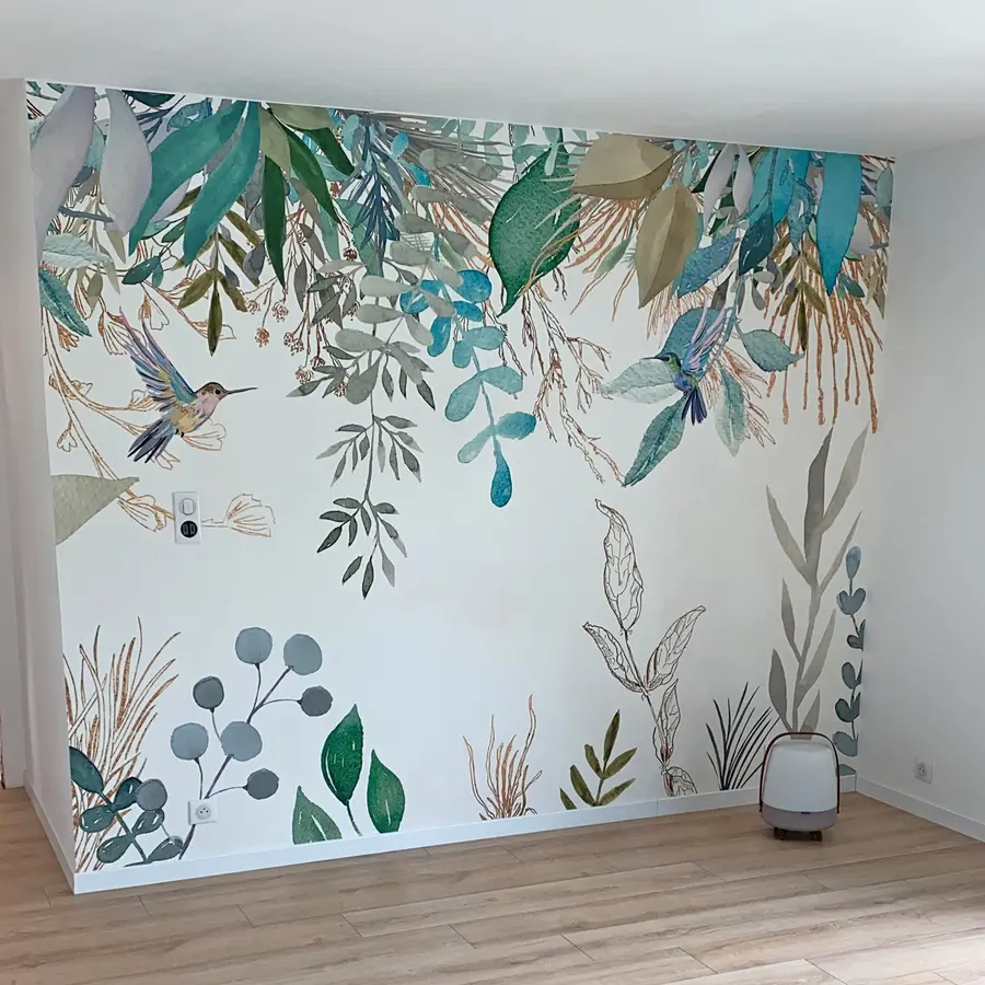 Wall Mural Photo Wallpaper Botany, leaf and green u17579