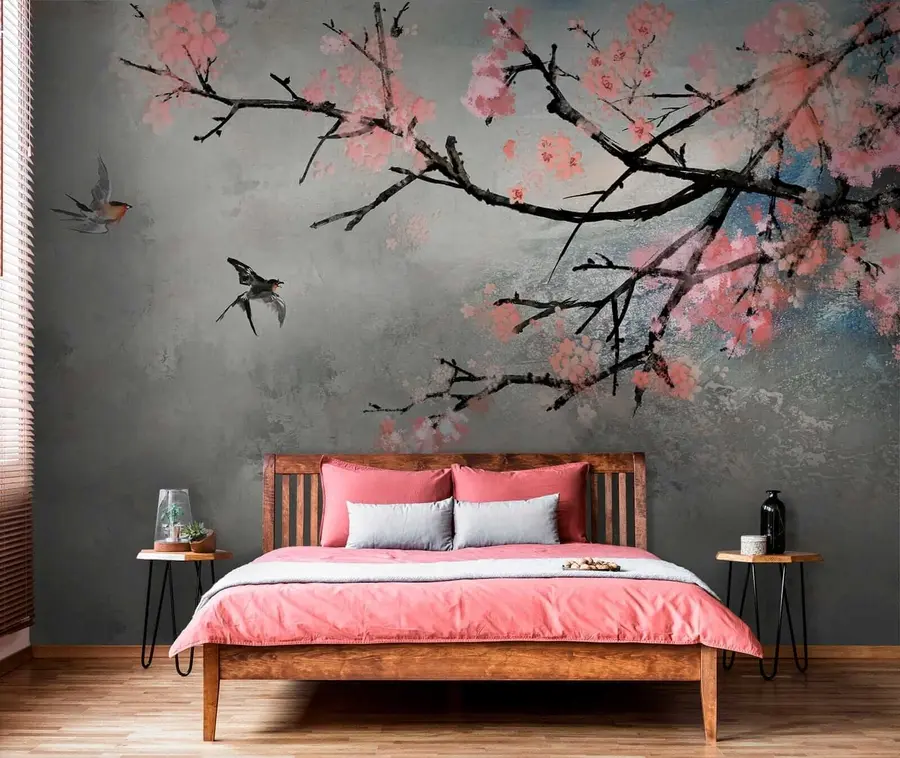 Wall Mural Photo Wallpaper Blooming branch u21853