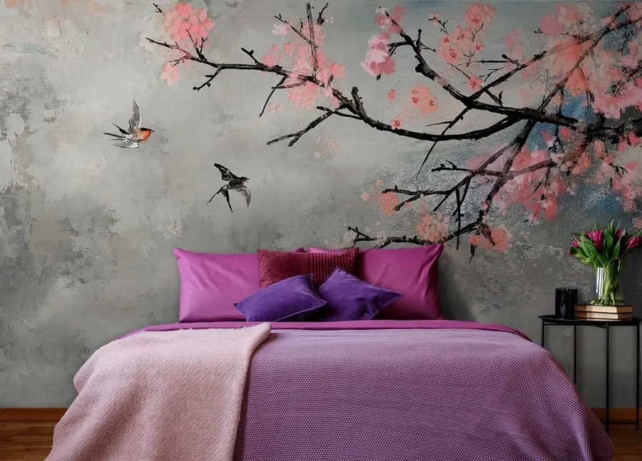 murales Rama floreciente u21853