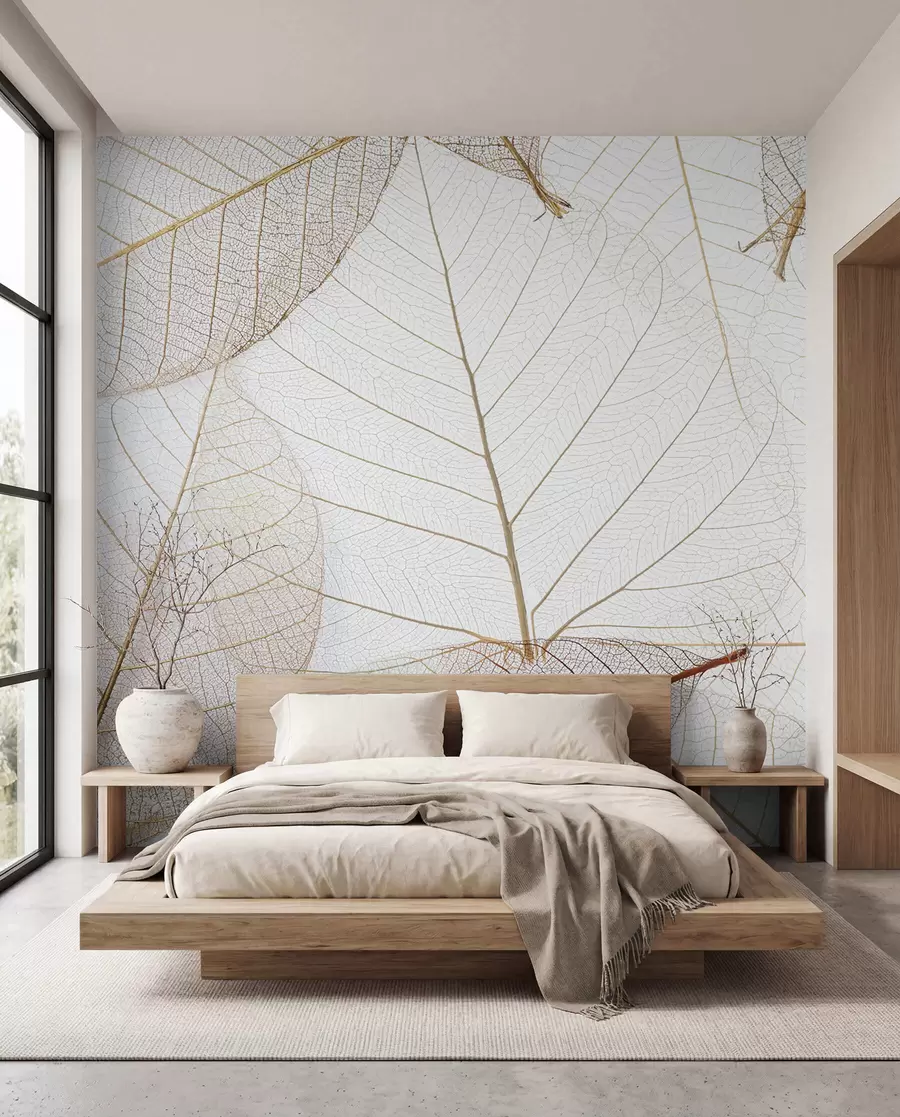 peintures murales Feuilles transparentes u24439