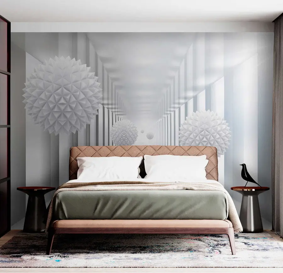 Wall Mural Photo Wallpaper Balls in the tunnel u24571