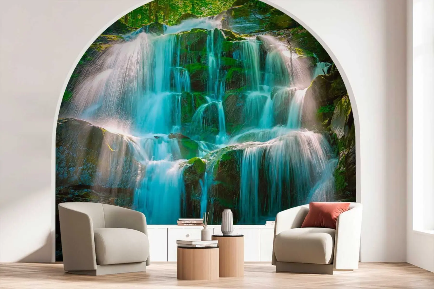wall murals Azure Falls u26143