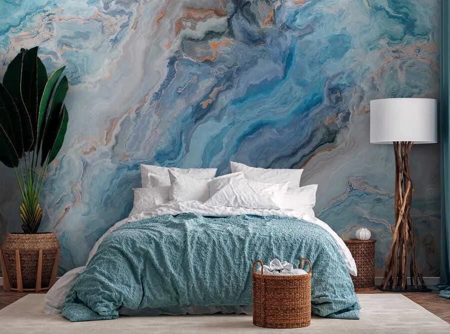 wall murals Blue marble u28985