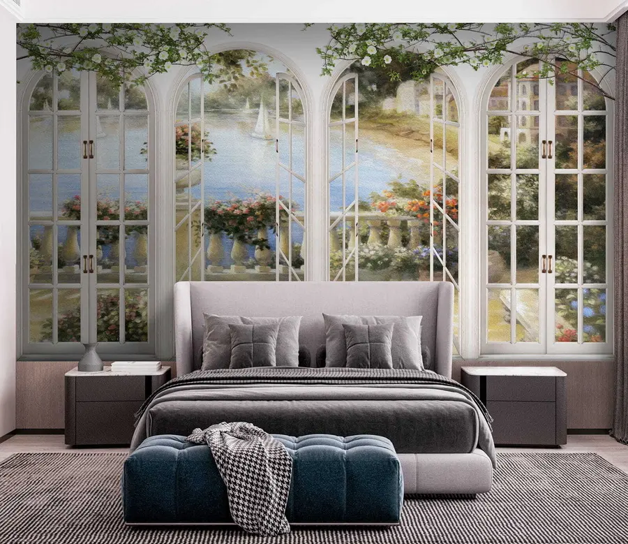 Wall Mural Photo Wallpaper Paradise corner u21592