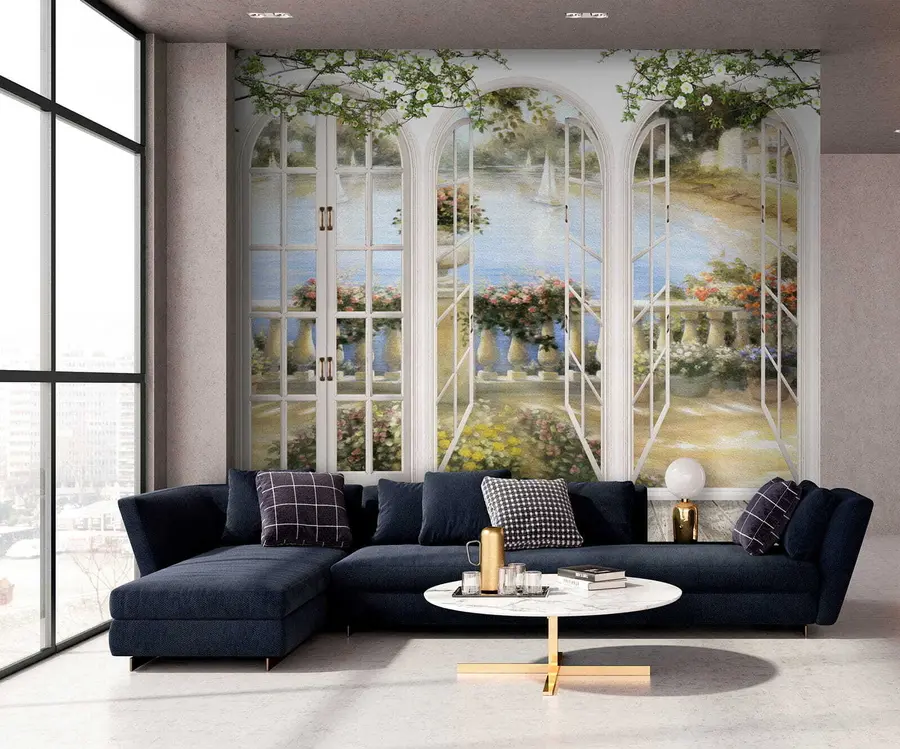 wall murals Paradise corner u21592