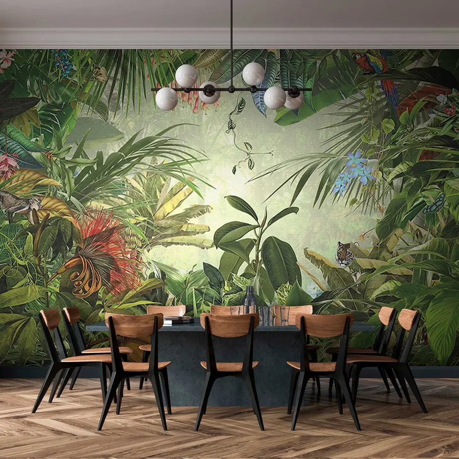 Wall Mural Photo Wallpaper Tropical leaves u29981