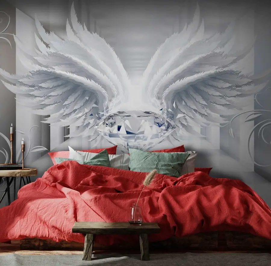 Wall Mural Photo Wallpaper Angelic beauty of the diamond u30249