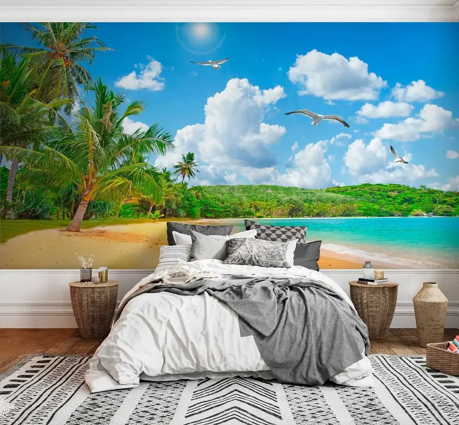 murales Palmeras en la orilla u31410