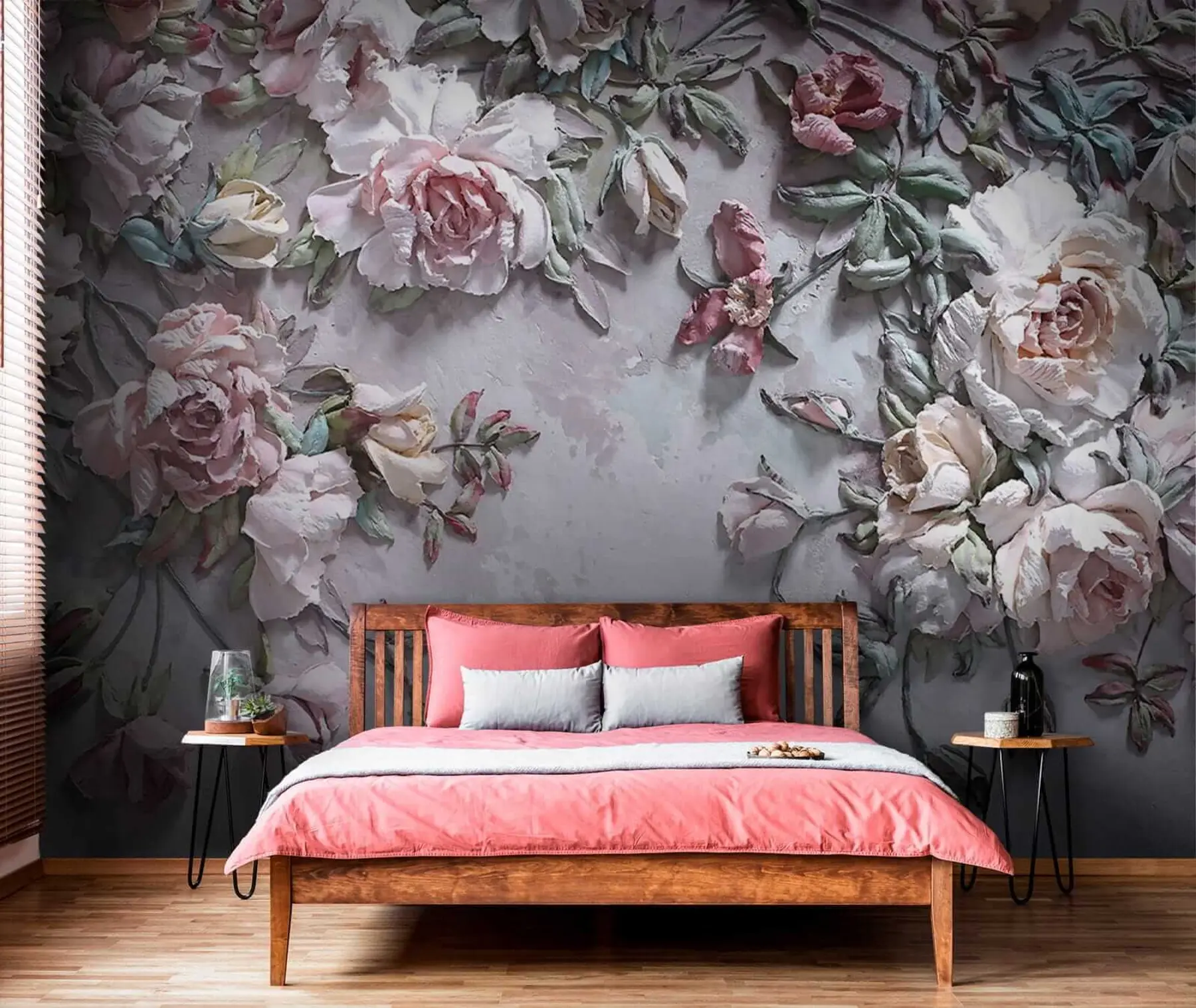 peintures murales Fleur, plante et pétale u31869