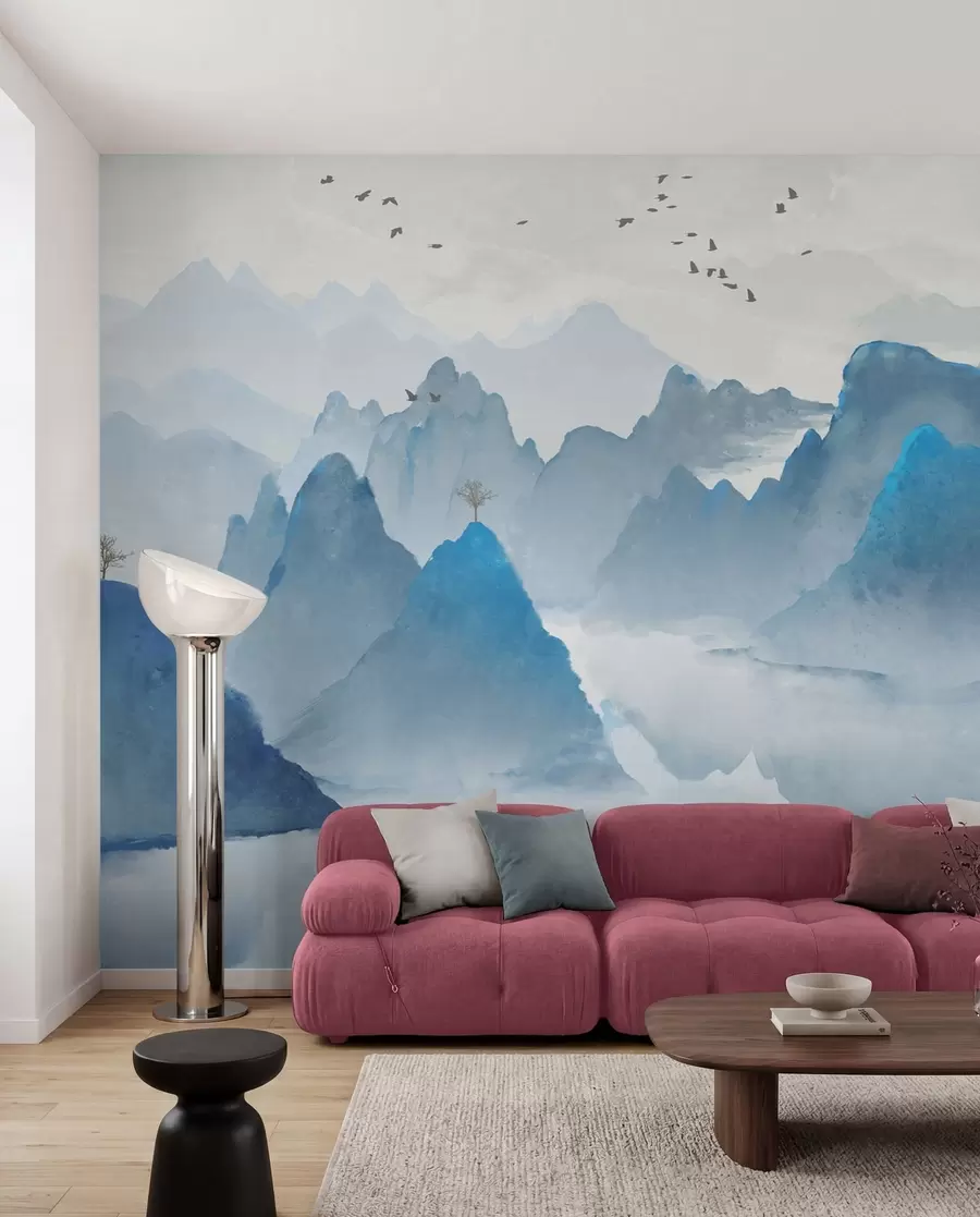 wall murals Blue Mountains u32523