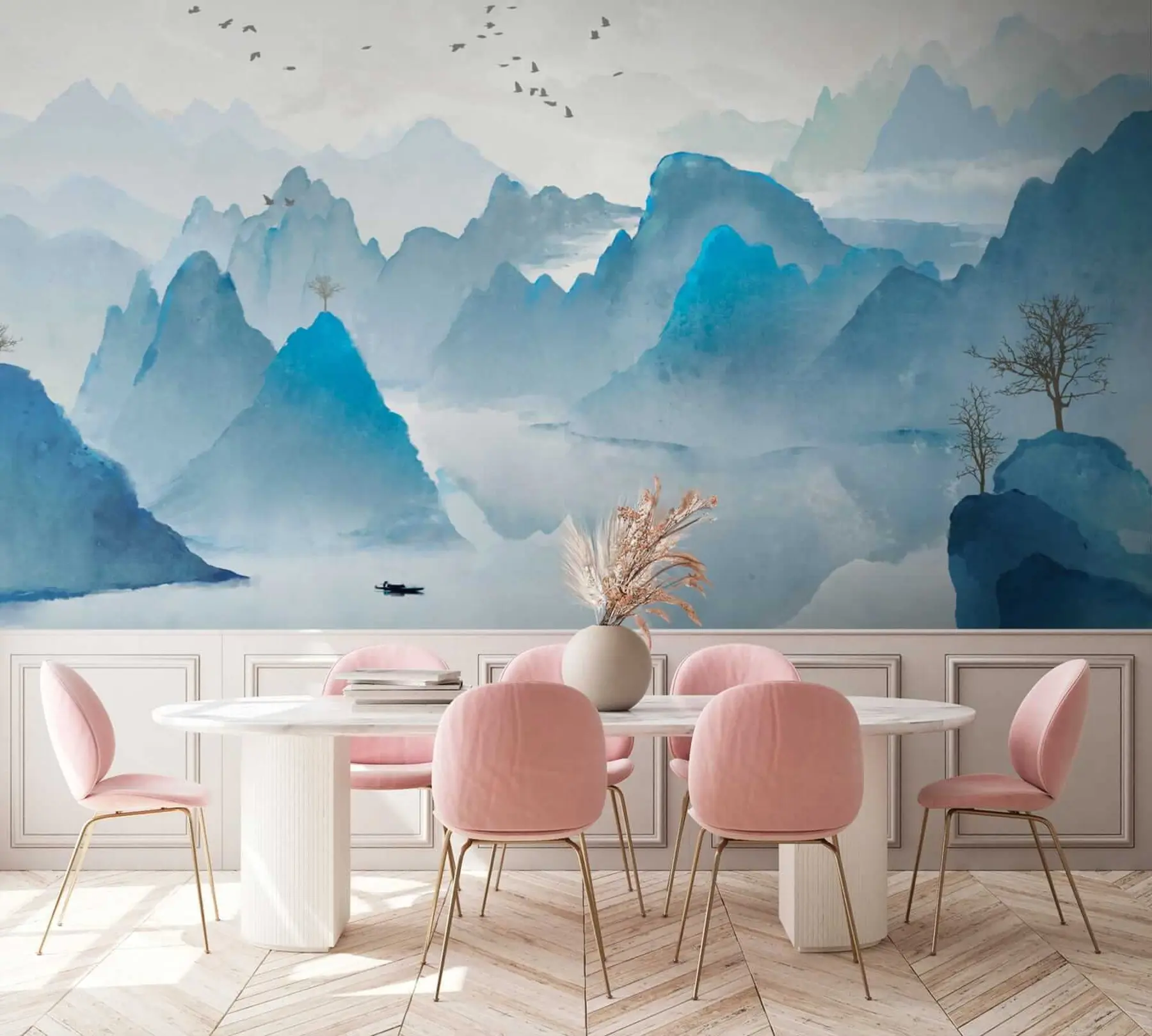 Wall Mural Photo Wallpaper Blue Mountains u32523