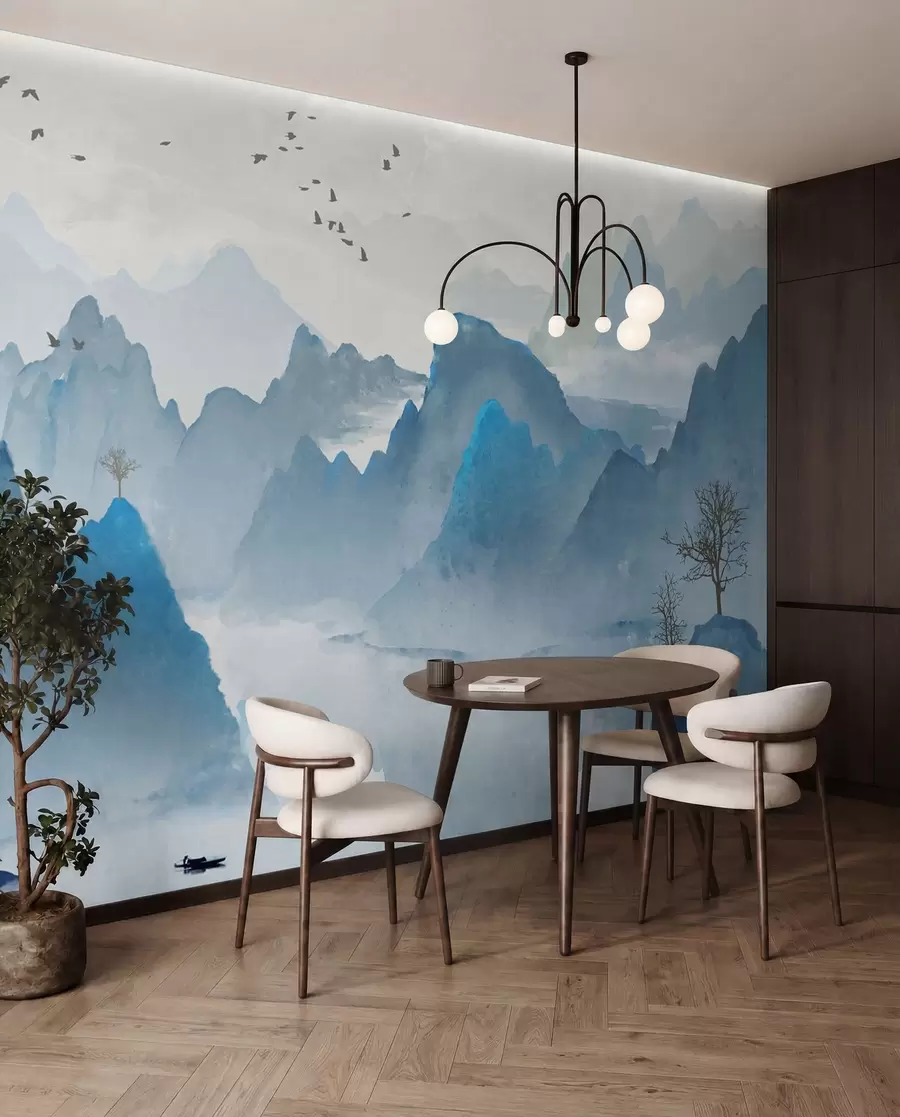 Wall Mural Photo Wallpaper Blue Mountains u32523