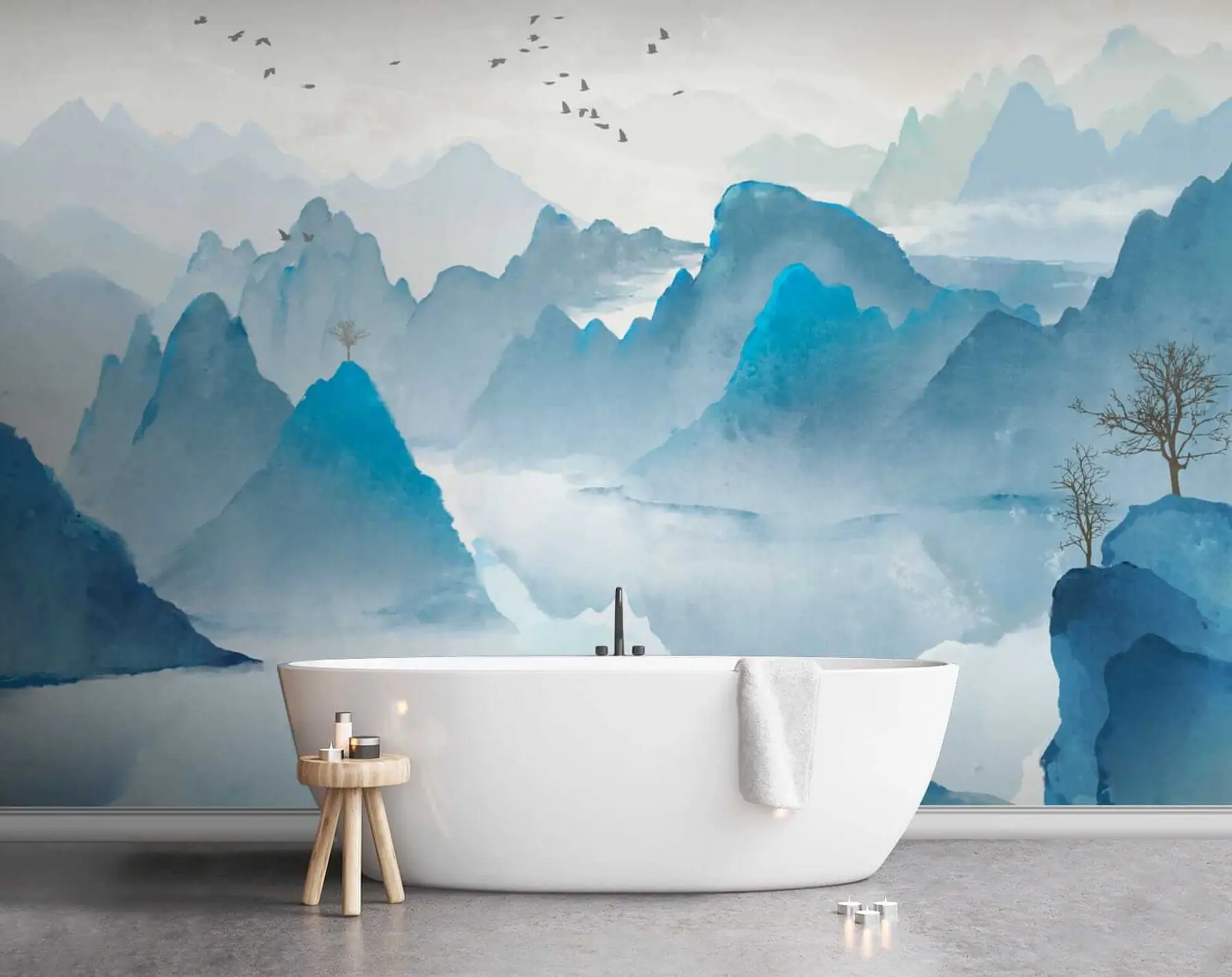 wall murals Blue Mountains u32523