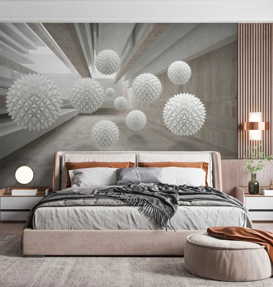 murales Esferas flotando en el aire u34969