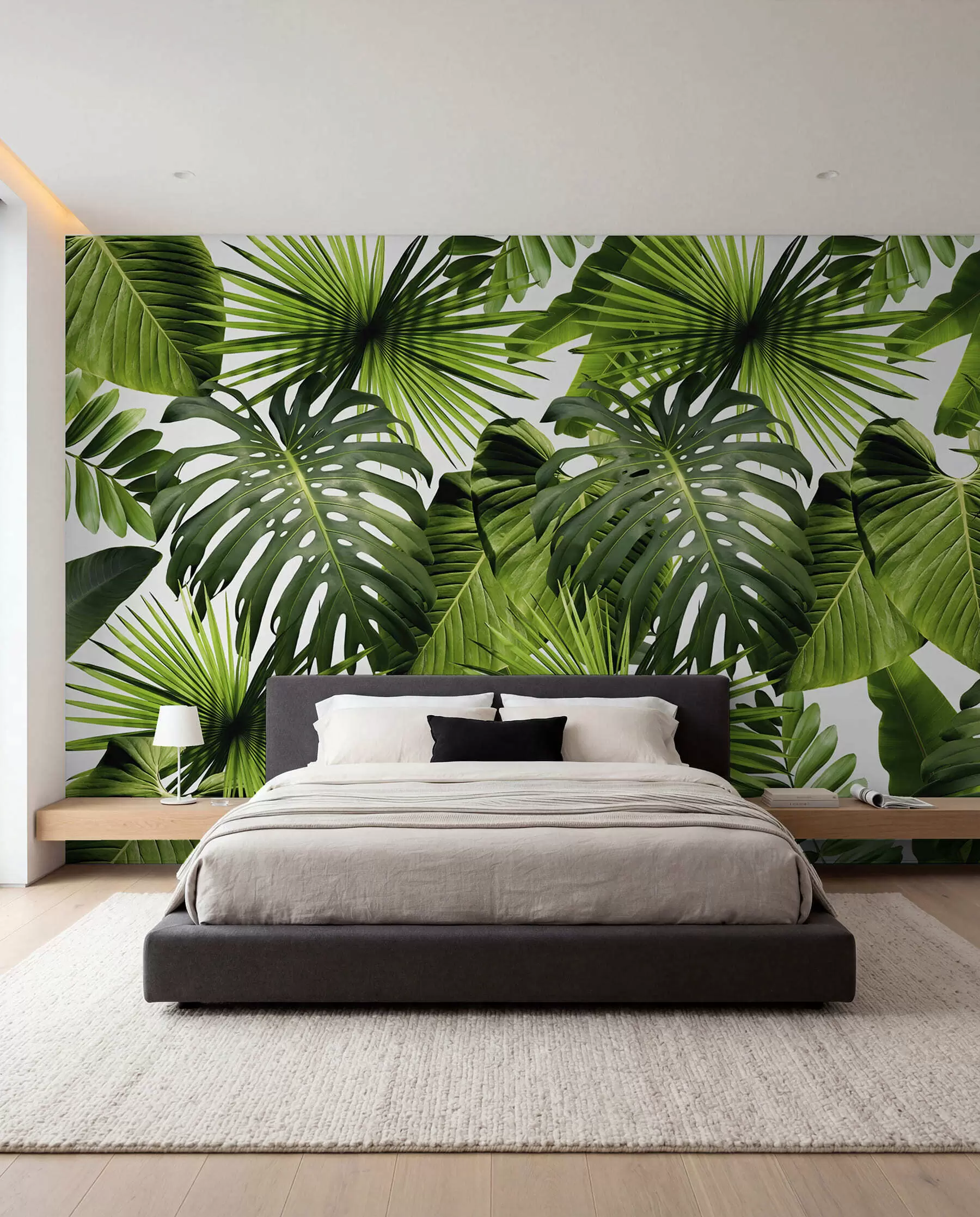 peintures murales Verts tropicaux u37767