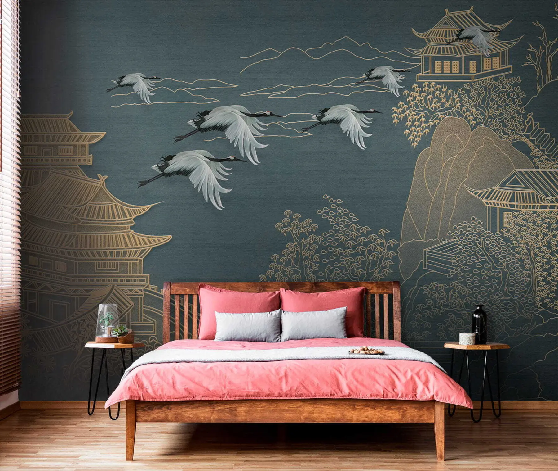 Wall Mural Photo Wallpaper Japanese style drawing u38720
