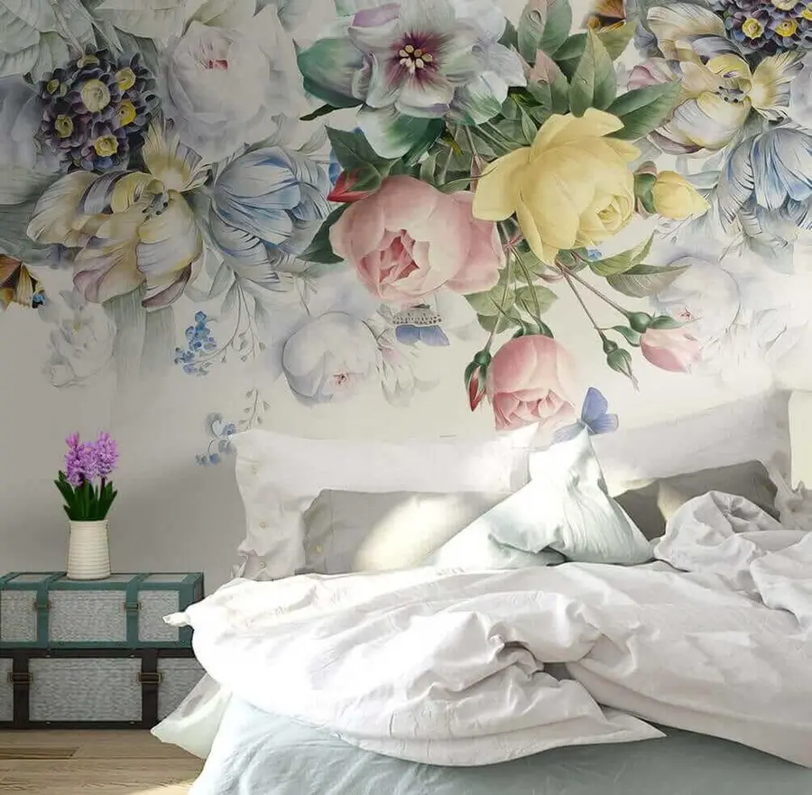 murales Delicado ramo de flores u39845