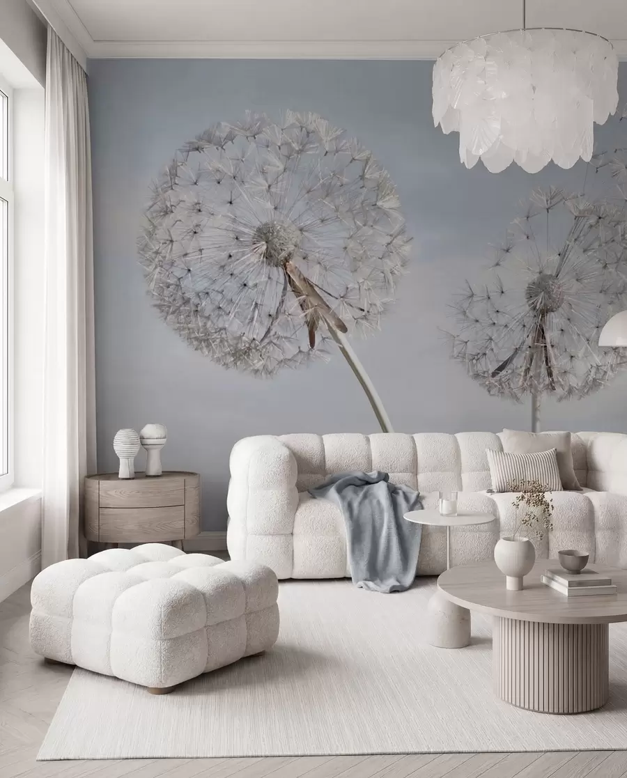 Wall Mural Photo Wallpaper Big dandelions u44628